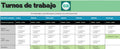 Work Shift Schedule /Editable