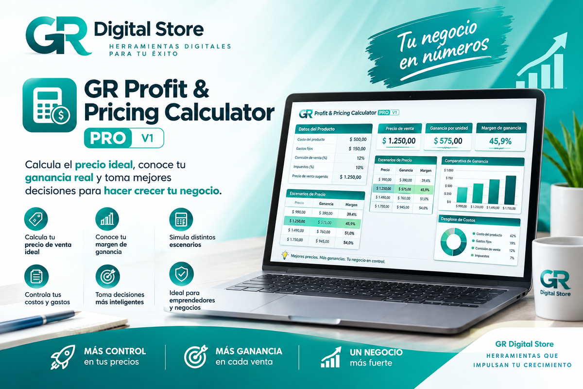 Pricing & Profit Calculator V1.FREE || Calculadora de Precios y Ganancia V1.FREE