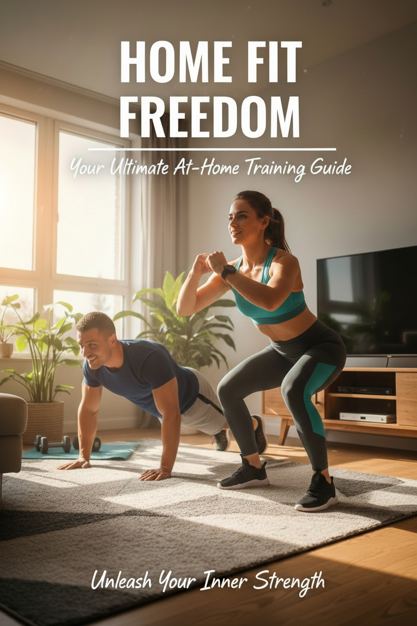 Guía de entrenamiento en casa - hombre y mujer entrenando juntos